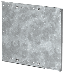 FORMAT Перегородка секционирования вертикальная для вертикального шинного отсека 350х400мм в шкаф глубиной 800мм IEK FO-00-SWVB-035-040