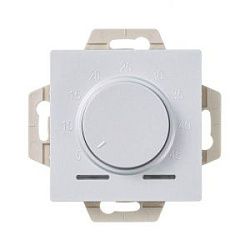 Термостат теплого пола электронный AtlasDesign 10А с датчиком  механизм жемчуж. SE ATN000435 1564503