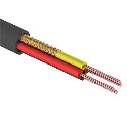 Кабель ШВЭП (ШСм, 4x0,12 мм², 200 м, черный, REXANT 01-4034