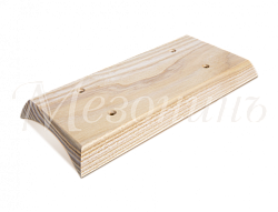 Накладка "Классика"на оцилиндрованное бревно D220мм., прямой угол, установочная площадка: 217 х 90 м GE72714-00