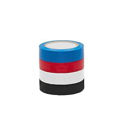 Набор изоляционных лент «АВТО» 4 цвета, рулон 5 метров REXANT 09-2011