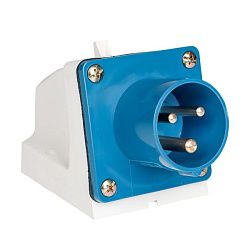 Вилка стац. 513 2Р+РЕ 16А 220В IP44 EKF 