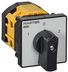 Переключатель кулачковый стандартная рукоятка 25А схема 53 IEK MI-CS10-025-053