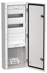 TITAN 5 Корпус комбинированный ЩРн-36 (1х60) 835х310х140мм IP30 белый IEK TI5-51-N-1X060-30