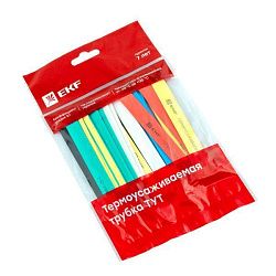 ТУТ нг 10/5 набор:7 цветов по 3шт. 100мм. EKF tut-n-10