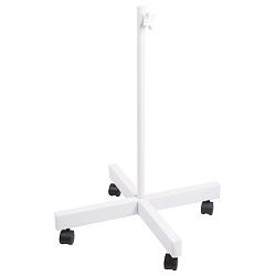 Стойка (штатив) напольная мобильная для луп с подсветкой, четырехлучевая, белая REXANT 31-0830