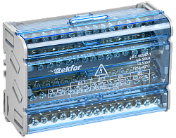 TEKFOR Шины на DIN-рейку (кросс-модуль) ШНК 4х15 3L+PEN IEK 