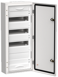 TITAN 5 Корпус металлический ЩРн-48 (1х48) 710х310х140мм IP54 белый (одна дверь) IEK TI5-50-N-048-54