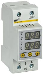 Реле напряжения и тока РНТ-д однофазное 36мм 63А IEK IVC21-1-63