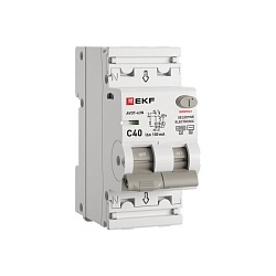Диф. автомат АВДТ-63N 1P+N 40А (C) 100мА (AC-S) эл 6кА PROXIMA EKF D63N26ES40C100