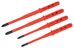 ARMA2L 5 Набор диэлектрических жал SLIM PH-PZ 4шт IEK A2L5-SH21D-BI-1-T2-204