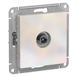 Розетка телевизионная проходная TV AtlasDesign 4дБ механизм жемчуж. SE ATN000492 1240302