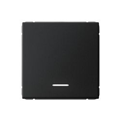 Выключатель 1-кл. ArtGallery (сх. 1а) 10AX с подсветкой механизм карбон SE GAL001013 1823047