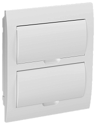 Корпус пластиковый ЩРВ-П-24 белая дверь IP41 GENERICA MKP13-V-24-41-K01-G