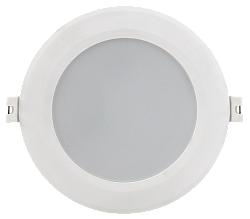 Светильник светодиодный ДВО 1713 белый круг 9Вт 6500К IP40 IEK LDVO0-1713-09-6500-K01