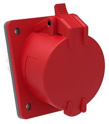 MAGNUM Розетка встраиваемая ССИ-424 32А-6ч/380-415В 3P+PE IP44 IEK 