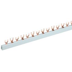 Шина соединительная типа FORK вилка 2Р 63А 1м REXANT 11-2233