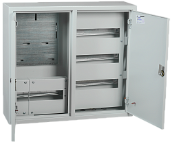 TITAN Корпус металлический ЩУРн-3/48 (540х600х165мм) IP31 IEK MKM35-N-48-31-ZO