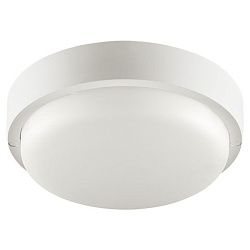 Светильник светодиодный с опт-акуст датчиком 18Вт 1440лм 4000K IP65 круг WOLTA LCL04-18W-R11-4K-SOA