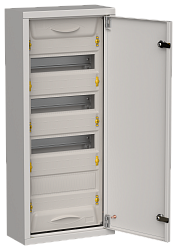 TITAN 5 Корпус металлический ЩРн-48 (1х48) 710х310х140мм IP31 серый (одна дверь) IEK TI5-50-N-048-31-7035