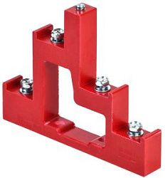 Изолятор ступенчатый ИС4-25/1-15 (4xМ6; 1xМ5) силовой с болтом IEK 
