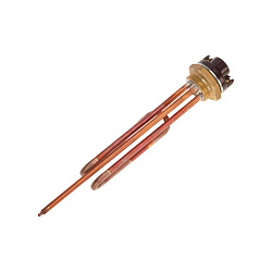 Нагревательный элемент для бойлера, ТЭН, RCT-2500 Вт, фланец М6, 42 мм, с терморегулятором 70 градусов и уплотнительным кольцом 70-0319-1