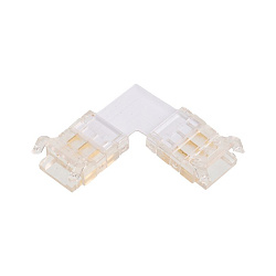 Коннектор WOLTA WLS-3PIN-CCT-SMD-10MM-L угловой для ленты SMD CCT шириной 10мм. Цена за 1 шт., мин. кратность 3 шт. WLS-3PIN-CCT-SMD-10MM-L
