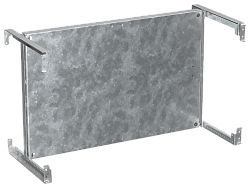 FORMAT Панель монтажная универсальная 450х800мм IEK FO-00-MPU-045-080