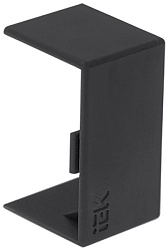 ELECOR Соединитель на стык КМС 40х25 черный (4шт/компл) IEK EL-KK10D-S-040-025-K02