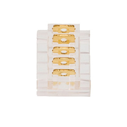 Коннектор WOLTA WLS-5PIN-RGBW-12MM-I последовательный для ленты SMD RGBW шириной 12мм. Цена за 1 шт., мин. кратность 3 шт. WLS-5PIN-RGBW-12MM-I