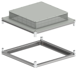 FORMAT Крыша и основание (под фланец) 800х800мм IP31 IEK FO-00-KOF-080-080-31
