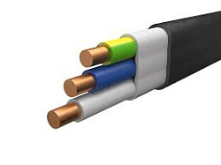 Кабель ВВГ Пнг(А) 3х2,5 - 0,66 BR-583