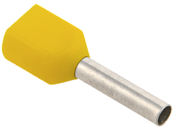 Наконечник НШВИ(2) 1,0-10 желтый (100шт/упак) IEK UTE10-D2-3-100