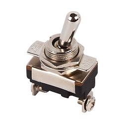 Тумблер 220V 10А (2c) ON-OFF однополюсный  Mini  (ASW-23)  REXANT Индивидуальная упаковка 1 шт 36-4310-1