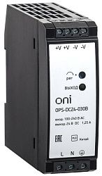 Блок питания OPS 220В AC/24В DC 1,25А 30Вт ONI 
