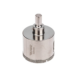 Коронка алмазная 50мм по керамограниту с центровочным сверлом KRANZ KR-92-0014