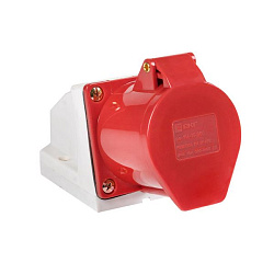 Роз. стац. наруж. 114 3Р+РЕ 16А 380В IP44 EKF 