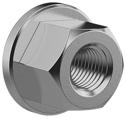 Гайка фланцевая М6 IEK YIS40D-GF-06