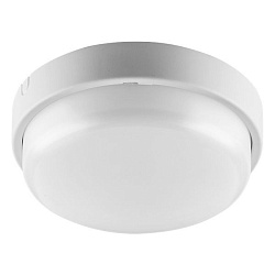 Светильник светодиодный с опт-акуст. датчиком 7Вт 520лм 4000K IP65 круг WOLTA ДПП01-7-021-4К-ОА