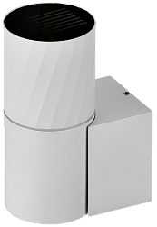 LIGHTING Светильник уличный 5220 настенный под лампу GU10 IP65 белый IEK LT-UBU0-5220-GU10-1-K01