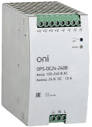 Блок питания OPS 220В AC/24В DC 3,2А 75Вт ONI OPS-DC24-075B