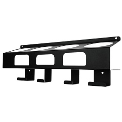 Держатель-органайзер для покрасочных работ, настенный, черный REXANT 38-0654