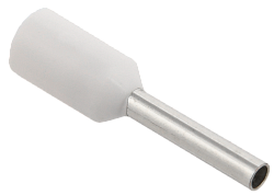 Наконечник НШВИ 0,75-8 белый (100шт/упак) IEK UGN10-C75-02-08