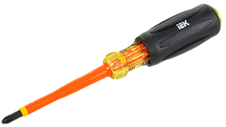 ARMA2L 5 Отвертка диэлектрическая PH2х100 Т3 IEK A2L5-SC30-T3-PH-20-100
