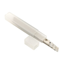 Набор сегментированных лезвий 9 мм НС-10 EKF Master cm-s10-ms