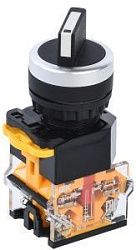 Переключатель D8-11X2 на 2 положения 1з+1р черный IEK BSW30-11X2-3-24-2-K02