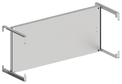 FORMAT Панель монтажная универсальная 400х1000мм IEK FO-00-MPU-040-100