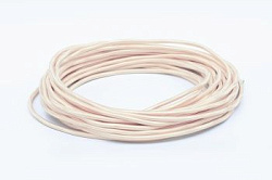 Провод монтажный круглый ПВХ 2х0,75, цвет - бежевый, ТМ "МЕЗОНИНЪ", бухта 25м. GE70160-15 GE70160-15