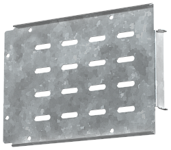 FORMAT Перегородка секционирования задняя для вертикального кабельного отсека высота 200мм в шкаф шириной 600мм IEK FO-00-SWFC-020