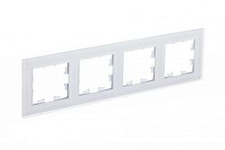 Рамка 4-м AtlasDesign Nature матов. стекло бел. SE ATN330104 1307996